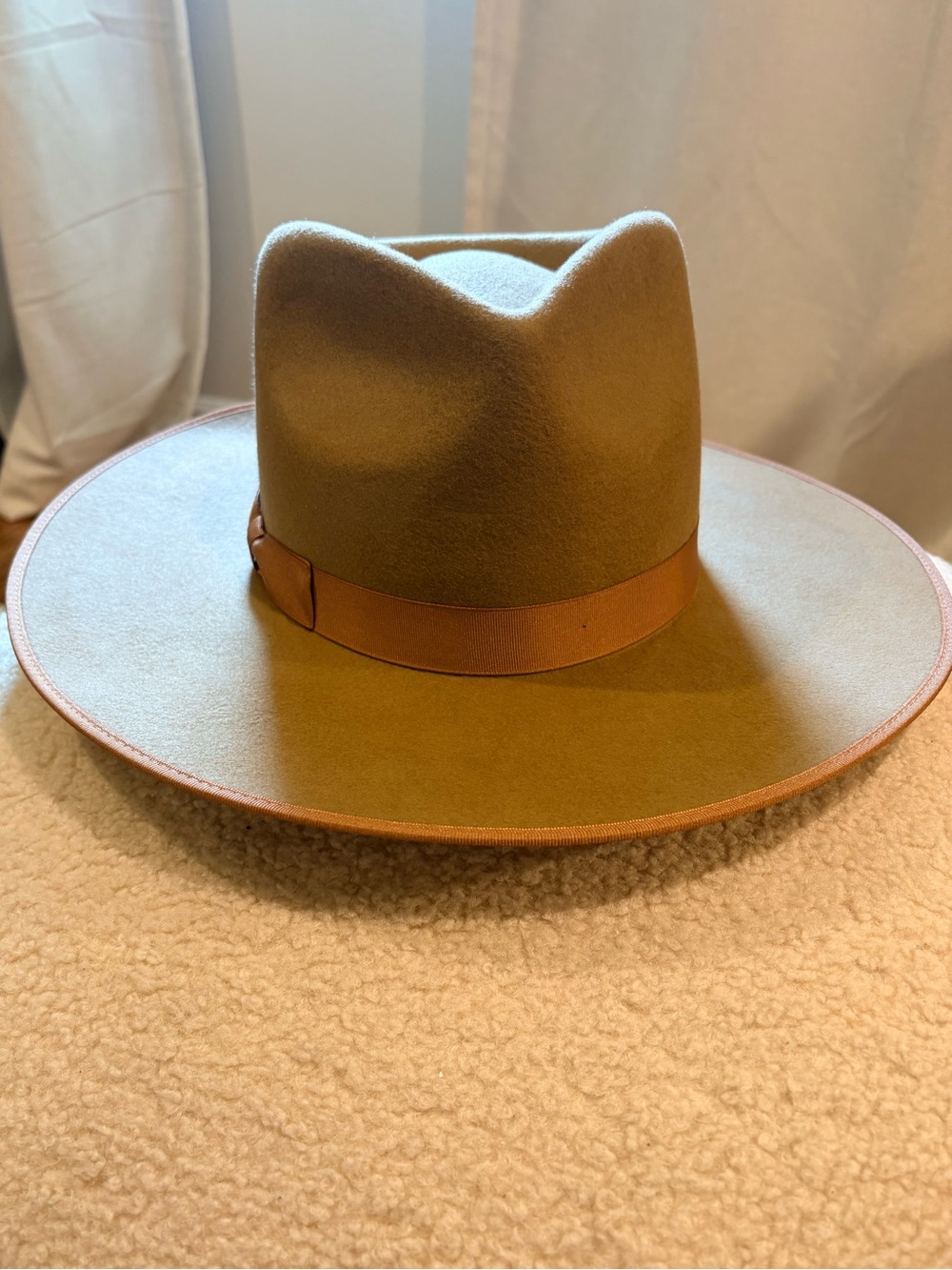 Lack of Color Teak Rancher Wide Brim Hat NWT